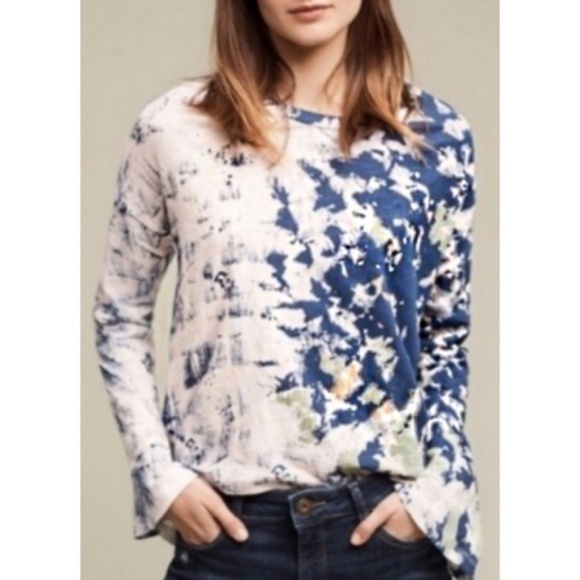 SOLD☆Akemi + Kin Graffito Splatter Paint Blouse XS - Picture 6 of 7